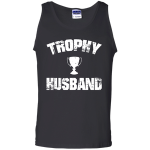 Trophy Husband - Funny Father's Day Tank Top - TEEEVER - Black / S- T-Shirts -TeeEver.com