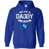 Men's Promoted To Daddy Est 2017 - New Dad Father's Day Gift Hoodie - TEEEVER - Royal / S- Hoodies -TeeEver.com