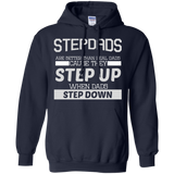 Funny Stepdads Are Better - Fathers Day Birthday Hoodie - TEEEVER - Navy / S- Hoodies -TeeEver.com