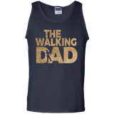 The walking dad - T-shirt, tank top - Teeever - 100% Cotton Tank Top / Navy / S- Apparel -TeeEver.com