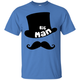 Father's Day - Big Man Little Man for Dad T-Shirt - TEEEVER - Iris / S- Short Sleeve -TeeEver.com