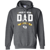 Proud New Dad Its A Boy Cute Father's Day - Gift Baby Hoodie - TEEEVER - Dark Heather / S- Hoodies -TeeEver.com