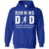 Running Dad Gifts For Father Runner Men Hoodie - TEEEVER - Royal / S- Hoodies -TeeEver.com