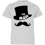 Father's Day - Big Man Little Man for Son - Jersey Tee - TEEEVER - Youth Jersey Tee / Heather / YXS- Apparel -TeeEver.com