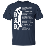 Father's Day Gift For Dad - Dad (noun) - All about Dad T-Shirt - TEEEVER - Navy / S- Short Sleeve -TeeEver.com