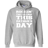 ROCKIN'-THE-DAD-BOD-THIS-FATHER'S-DAY Pullover Hoodie 8 oz - Sport Grey / S- Hoodies -TeeEver.com