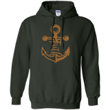 Anchored Faith Love, Black Lives Matter, Father's Day Pullover Hoodie 8 oz - Forest Green / S- Hoodies -TeeEver.com