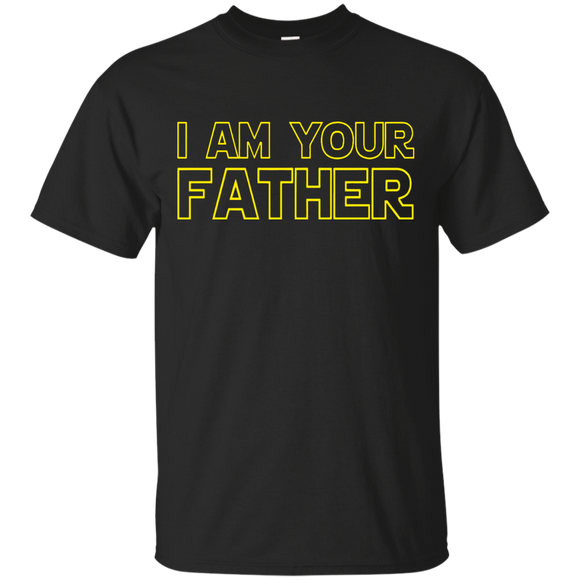 Men's I Am Your Father - Father's Day Gift For Star Dad T-Shirt - TEEEVER - Black / S- Short Sleeve -TeeEver.com