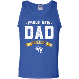 Proud New Dad Its A Boy Cute Father's Day - Gift Baby Tank Top - TEEEVER - Royal / S- Sleeveless -TeeEver.com