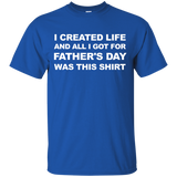 Fathers Day Gift from Wife Daughter Son T-Shirt - TEEEVER - Royal / S- Short Sleeve -TeeEver.com