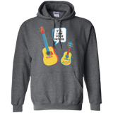 Uke I Am Your Father Funny Ukulele Gift Hoodie - TEEEVER - Dark Heather / S- Hoodies -TeeEver.com