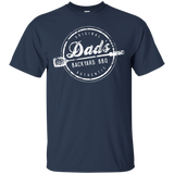 Mens Dad's Backyard BBQ - Grilling Cute Father's Day Gift T-Shirt - TEEEVER - Navy / S- Short Sleeve -TeeEver.com