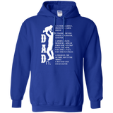 Father's Day Gift For Dad - Dad (noun) - All about Dad Hoodie - TEEEVER - Royal / S- Hoodies -TeeEver.com