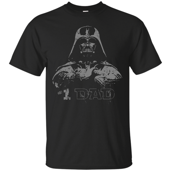 Dad Darth Vader Father's Day T-Shirt - TEEEVER - Black / S- Short Sleeve -TeeEver.com