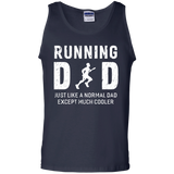 Running Dad Gifts For Father Runner Men Tank Top - TEEEVER - Navy / S- Sleeveless -TeeEver.com