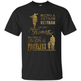 Being Grandpa Viet Nam Veteran T-Shirt - TEEEVER - Black / S- T-Shirts -TeeEver.com