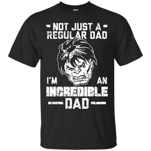 Father's Day Not Regular Dad Graphic T-Shirt - TEEEVER - Black / S- Short Sleeve -TeeEver.com