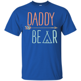 Mens Arrow Tribal Daddy Bear - Father's Day T-Shirt - TEEEVER - Royal / S- T-Shirts -TeeEver.com