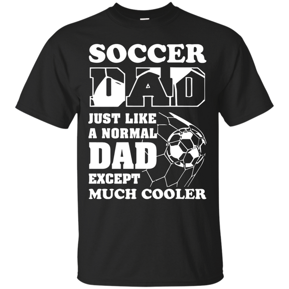 Soccer dad - fathers day gift T-Shirt - TEEEVER - Black / S- T-Shirts -TeeEver.com