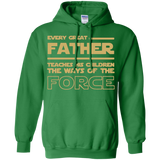 Men's-Best-Tee-For-Star-Dad.-Father's-Day-Gift-For-Awesome Dad Star wars Pullover Hoodie 8 oz - Irish Green / S- Hoodies -TeeEver.com