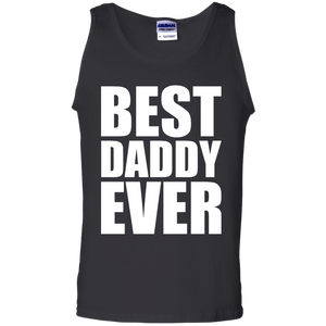 Best Daddy Ever Father's Day Gift Tank Top - TEEEVER - Black / S- T-Shirts -TeeEver.com