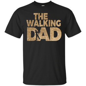 The walking dad - T-shirt, tank top - Teeever - Custom Ultra Cotton T-Shirt / Black / S- Apparel -TeeEver.com