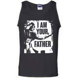 Star Wars Darth Vader Dad Spray Paint Graphic Tank Top - TEEEVER - Black / S- T-Shirts -TeeEver.com