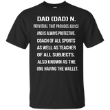 Mens Dad - Happy Father's Day Father's Day Gift T-Shirt - TEEEVER - Black / S- Short Sleeve -TeeEver.com