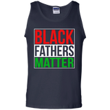 Black Fathers Matter Family Civil Rights Dad - Gift Tank Top - TEEEVER - Navy / S- Sleeveless -TeeEver.com