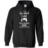 I'm A Gamer Dad Fathers Gift Advanced Warfare Console Gaming Hoodie - TEEEVER - Black / S- Hoodies -TeeEver.com