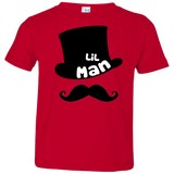 Father's Day - Big Man Little Man for Son - Jersey Tee - TEEEVER - Toddler Jersey Tee / Red / 2T- Apparel -TeeEver.com