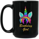 Unicorn Birthday T-Shirt, Unicorn Gift, Birthday Outfit MUGS