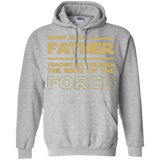 Men's-Best-Tee-For-Star-Dad.-Father's-Day-Gift-For-Awesome Dad Star wars Pullover Hoodie 8 oz - Sport Grey / S- Hoodies -TeeEver.com