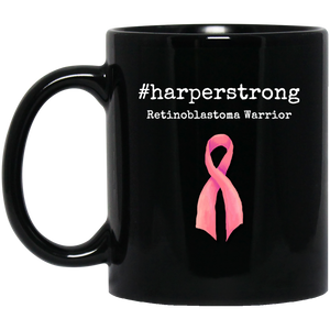 #harperstrong Retinoblastoma Warrior Cancer Awareness MUGS