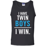 I Have Twin Boys Tank Top - TEEEVER - Black / S- Sleeveless -TeeEver.com