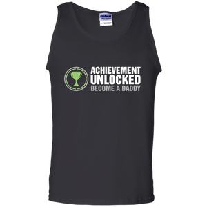 Achievement Unlocked, Become A Daddy - Tank Top - TEEEVER - Black / S- Sleeveless -TeeEver.com