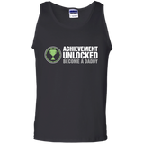 Achievement Unlocked, Become A Daddy - Tank Top - TEEEVER - Black / S- Sleeveless -TeeEver.com