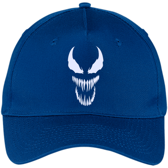 Superhero Dad Ve-nom - Father's Day Gift - Five Panel Twill Cap - Royal / One Size- Hats -TeeEver.com