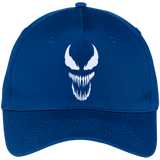 Superhero Dad Ve-nom - Father's Day Gift - Five Panel Twill Cap - Royal / One Size- Hats -TeeEver.com