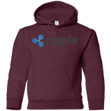 Ripple XRP Cryptocurrency - Support Ripple Youth Tshirt/LS/Sweatshirt/Hoodie