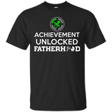 Daddy Gamer Gift Dad To Be New - First Father's Day T-Shirt - TEEEVER - Black / S- Short Sleeve -TeeEver.com