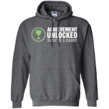 Achievement Unlocked, Become A Daddy - Hoodie - TEEEVER - Dark Heather / S- Hoodies -TeeEver.com