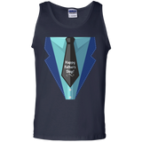 Father's day - Happy Father's day Tank Top - TEEEVER - Navy / S- Sleeveless -TeeEver.com