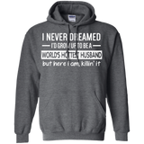 World's Hottest Husband Father's Day Hoodie - TEEEVER - Dark Heather / S- Sweatshirts -TeeEver.com