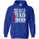 Dad Bod Funny  Retro - Father's Day Gift Premium Men's Hoodie - TEEEVER - Royal / S- Hoodies -TeeEver.com