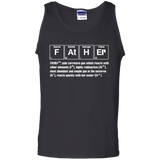 Father Chemistry Funny - Gift For Father's Day Tank Top - TEEEVER - Black / S- Sleeveless -TeeEver.com