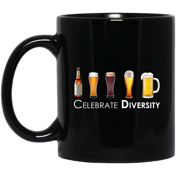 Beer Lover Celebrate Diversity Mugs