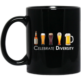 Beer Lover Celebrate Diversity Mugs