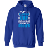 Cooler Camping Dad. Funny - Daddy Hoodie - TEEEVER - Royal / S- Hoodies -TeeEver.com