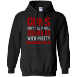 Guns Don't Kill People Grandpas Do Hoodie - TEEEVER - Black / S- Hoodies -TeeEver.com